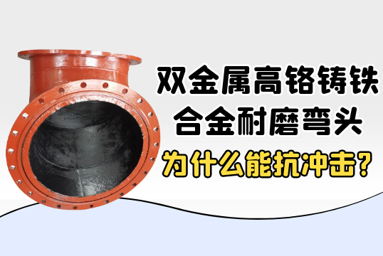 双金属高铬铸铁合金耐磨弯头为什么能抗攻击?[S36沙龙会]