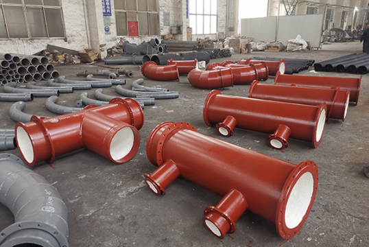 刚玉陶瓷耐磨管道生产厂家-20多年生产厂家