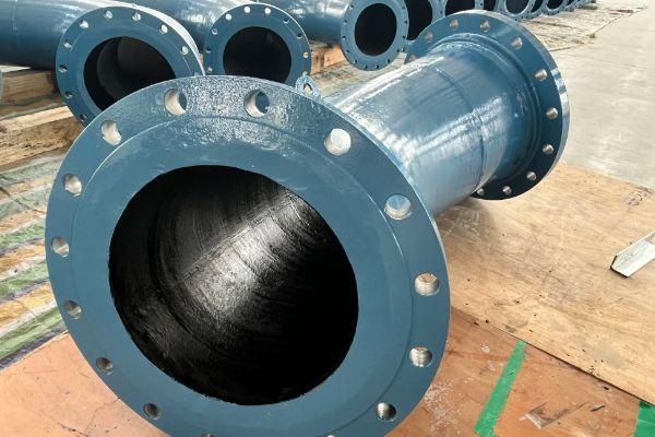 抽取泥浆和碎石的耐磨管道