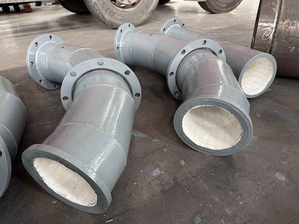 选矿厂陶瓷耐磨管道定制