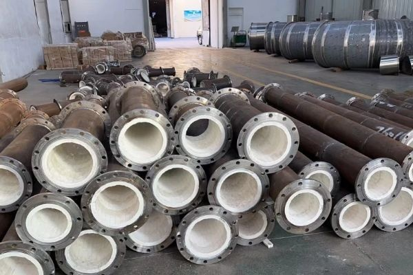 陶瓷贴片耐磨管道